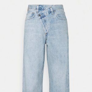 Agolde Criss-cross Asymmetric Jeans Size 30